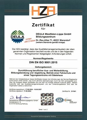 DIN-Zertifikat