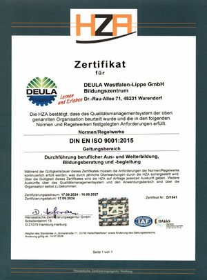 DIN-Zertifikat