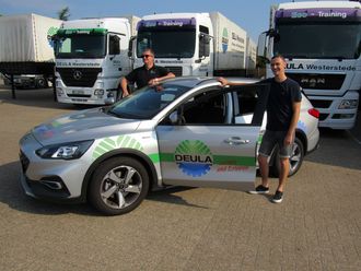 Nach erfolgreicher Teilnahme darfst Du Fahrzeuge der Klasse BE fahren.